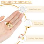 Mini Glass Dropper Bottles for Essential Oils - 10pcs