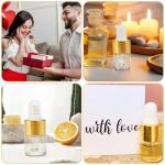 Mini Glass Dropper Bottles for Essential Oils - 10pcs