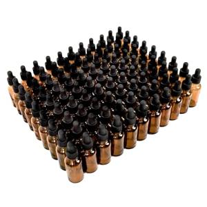Amber Glass Dropper Bottles 1oz, 50 Pack