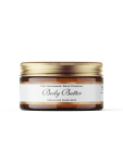 Wraparound Cosmetics Jar Label - White with Blush Gold Border