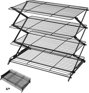 4-Tier Foldable Curing Rack for Soaps