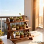 3 Tier Wooden Earring & Ring Holder Display Stand