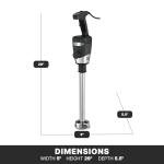 Heavy Duty Immersion Hand Blender for Soapmaking
