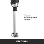 Heavy Duty Immersion Hand Blender for Soapmaking