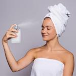 6 Pack Refillable Frosted Glass Perfume Atomizers