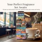 Coffee Shop Fragrance Oil Set for Soap Making