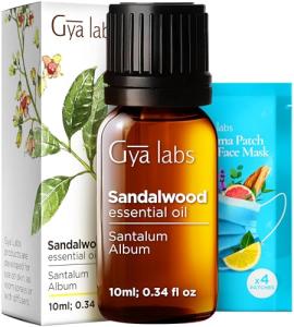 Pure Sandalwood Essential Oil for Diffusers and Crafts