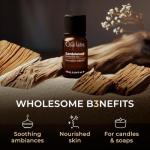 Pure Sandalwood Essential Oil for Diffusers and Crafts