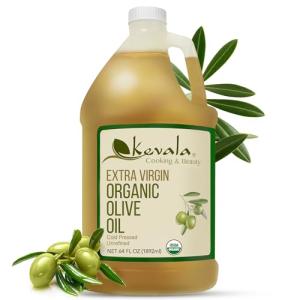 Organic Extra Virgin Olive Oil - Unrefined, 64 oz