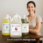 100% Pure Olive Massage & Body Oil, 1 Gallon