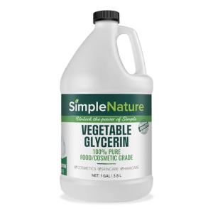 Pure Vegetable Glycerin - 1 Gallon for Soapmaking