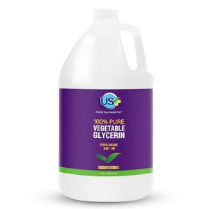 Pure Vegetable Glycerin - All-Natural Moisturizer (1 Gallon)