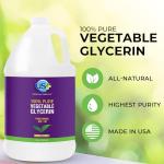 Pure Vegetable Glycerin - All-Natural Moisturizer (1 Gallon)