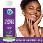 32oz Pure Vegetable Glycerin - Natural Moisturizer & Cleanser