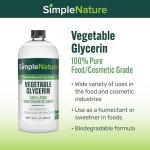 Pure Vegetable Glycerin - 32 oz for DIY Beauty