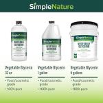 Pure Vegetable Glycerin - 32 oz for DIY Beauty