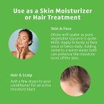 100% Pure Vegetable Glycerin for Skin & Hair