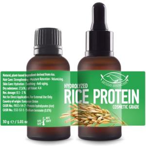 Hydrolyzed Rice Protein for DIY Hair and Skin