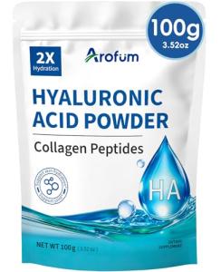 Hyaluronic Acid Powder with Collagen Peptides