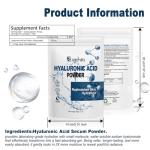 Hyaluronic Acid Powder for Skin Hydration 60g