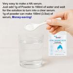 Hyaluronic Acid Powder for DIY Serums - 60g