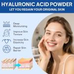 Hyaluronic Acid Powder for Hydration and Healing