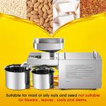 1500W Automatic Stainless Steel Oil Press Machine
