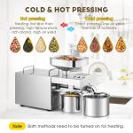 1500W Automatic Stainless Steel Oil Press Machine