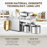 1500W Automatic Stainless Steel Oil Press Machine