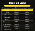 1500W Automatic Stainless Steel Oil Press Machine