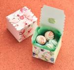 Floral Gift Boxes with Ribbons - 20 Pack
