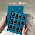 Top 12 Organic Essential Oils Set - Cliganic