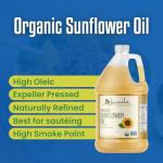 Kevala Organic Sunflower Oil - 64 oz Vegan Hair Oil