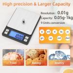 Rechargeable Digital Scale with Large Display