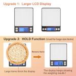 Rechargeable Digital Scale with Large Display