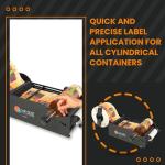 Manual Bottle Label Applicator for Crafts & Cosmetics