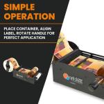 Manual Bottle Label Applicator for Crafts & Cosmetics