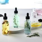 12 Pack Glass Dropper Bottles with Funnels and Labels