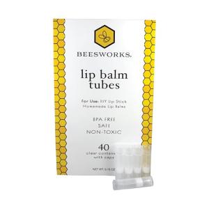 Clear Lip Balm Tubes | Pack of 40