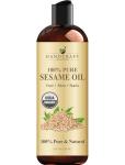 Organic Sesame Oil 8 oz - Pure, Natural, Therapeutic Grade