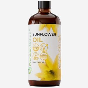 Cold Pressed Sunflower Oil - Unrefined 16oz