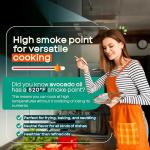 Pure Avocado Oil - Non-GMO, 67.7 Fl Oz