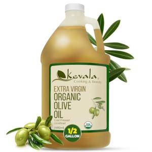 Organic Extra Virgin Olive Oil - Unrefined, 64 oz