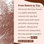 Moroccan Red Clay Powder for Natural Cosmetics