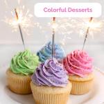 Plant-Based Food Coloring Set - 5 Vegan Colors