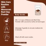 Moroccan Red Clay Powder for Natural Cosmetics