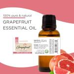 16 oz Aluminum Bottle Grapefruit Essential Oil - Pure