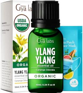 Pure Organic Ylang-Ylang Essential Oil for Skin
