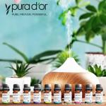 Organic Essential Oils Gift Set in Wood Box