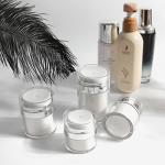 Airless Pump Jar - 0.5 Oz Refillable Lotion Dispenser